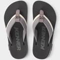 Chinelo Kenner Kivah Line Colors Masculino CINZA CLA/BRANCO