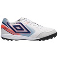 Chuteira Society Adulto Pro 5 Bump Club BRANCO/CORAL