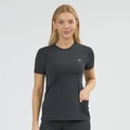 Camiseta Selene Recorte e Bolso Lateral Feminino PRETO