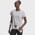 Camiseta Under Armour Tech Pixelate - Feminina BRANCO