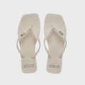 Chinelo Colcci Metal Feminino OFF WHITE