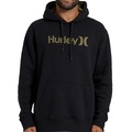 Blusão de Moletom Hurley Canguru One&Only WT26 Masculino PRETO