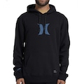 Blusão de Moletom Masculino Hurley Canguru Icon Over WT26 PRETO