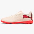 Chuteira Society Adulto Puma Future 9 Play BRANCO/VERMELHO