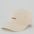 Boné Unisses adidas Baseball Bordado Linear Ab Curva BEGE