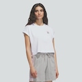 Camiseta Cropped adidas Standalone Feminina BRANCO