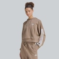Blusão de Moletom adidas Essentials Feminino MARROM