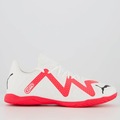 Chuteira Futsal Adulto Puma Future Play Neymar Jr BRANCO/VERMELHO