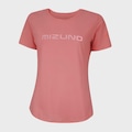 Camiseta Mizuno Focus Stamp 2 Feminina ROSA