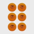 Kit 6 Bolas de Tênis de Mesa 2 Estrelas Penalty LARANJA