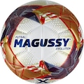 Bola Futsal Profissional Magussy Evolution 500 X-Fusion BRANCO/AZUL