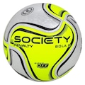 Bola de Futebol Society Penalty 8 X BRANCO/AMARELO