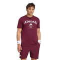 Camiseta adidas Gráfica Heritage Masculina VINHO