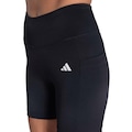Short adidas Treino Básico Com Bolso Feminino PRETO