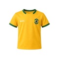 Camisa do Brasil Ipê Braziline Infantil AMARELO