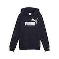 Blusão de Moletom Puma Essentials No1 Logo Infantil PRETO/BRANCO