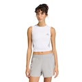 Camiseta Regata adidas Adi365 Feminina BRANCO/PRATA