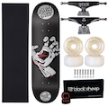 Skate Santa Cruz Profissional 8.0 Abec15 Truck 139 Roda 55mm PRETO