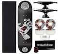 Skate Santa Cruz 8.0 Montado Profissional Roda Next 101a PRETO
