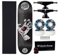 Skate Santa Cruz 8.0 Montado Profissional Roda Next 101a AZUL