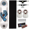 Skate Santa Cruz Montado 8.0 Profissional Next 57mm Everlong BRANCO