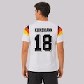 Camisa Alemanha Retrô 1990 Dry 18 Klinsmann Masculina BRANCO