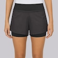 Short Olympikus Corre Foco 3 Run Feminino PRETO