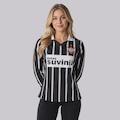 Camisa do Corinthians Retrô Suvinil Manga Longa Feminina PRETO