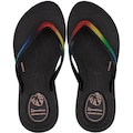 Chinelo de Dedo Ipanema Shine Tiras Degradê Infantil PRETO
