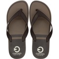 Chinelo de Dedo Cartago Lugano Tiras Texturizadas Masculino MARROM