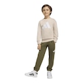 Conjunto adidas Jogger Essentials Infantil BEGE