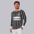 Camisa do Corinthians Retrô Suvinil Manga Longa Masculina PRETO