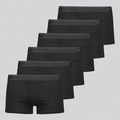 Kit Cueca Lupo Sunga Algodão com Elastano - 6 Unidades PRETO