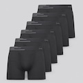 Kit Cueca Boxer Lupo Fiber Man 20 - 6 Unidades CINZA