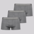 Kit Cueca Sunga Lupo Algodão com Elastano - 3 Unidades CINZA