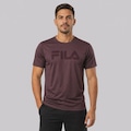 Camiseta Fila Basic Sports Graphic Masculina MARROM