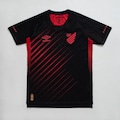 Camisa do Athletico PR III 2026/27 Umbro Jogador - Masculina PRETO/VERMELHO