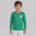 Camisa do Palmeiras 1914 Manga Longa UV50 Infantil VERDE