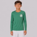 Camisa do Palmeiras 1914 Manga Longa UV50 Infantil VERDE