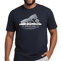 Camiseta DC Shoes Slathletic PS Masculina AZUL ESCURO