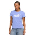 Camiseta Puma Ess No. 1 Logo Feminina ROXO