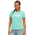 Camiseta Puma Ess No. 1 Logo Feminina VERDE