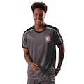 Camisa do Corinthians Corinto Mito Dry Braziline Masculina CINZA