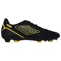 Chuteira Campo Adulto Umbro Attak III PRETO/AMARELO