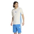 Camiseta adidas Essentials 3 Stripes Masculina OFF WHITE