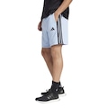 Shorts adidas Essentials 3 Stripes French Terry Masculino AZUL
