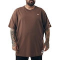 Camiseta Champion Logo C Bordado Masculina MARROM