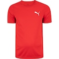 Camisa Puma Logo Poly Masculino VERMELHO