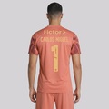 Camisa de Goleiro do Palmeiras II 25/26 com Patrocínio 1 Carlos Miguel Puma Masculina VERMELHO