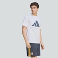 Camiseta adidas Real Madrid DNA Gráfica Masculina BRANCO